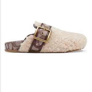 Coach Shearing Clog size 7